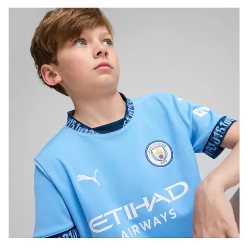 [ 롯데백화점 ]푸마 맨시티 MCFC 홈 레플리카 져지 주니어 775078 01