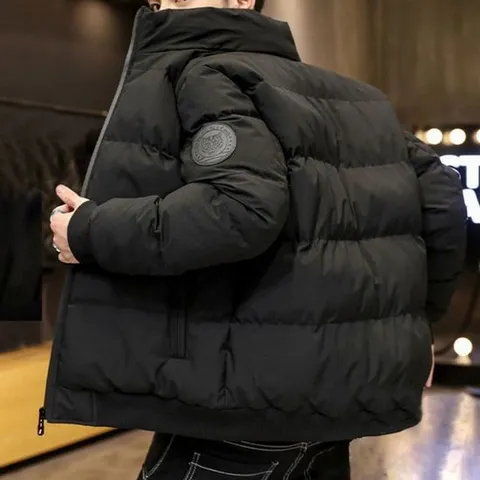 두툼한 패딩점퍼 겨울 남성패션의류 시보리 잠바 자켓