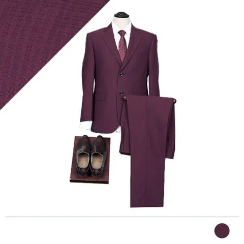 프리스 투버튼 싱글 수트 (여름)