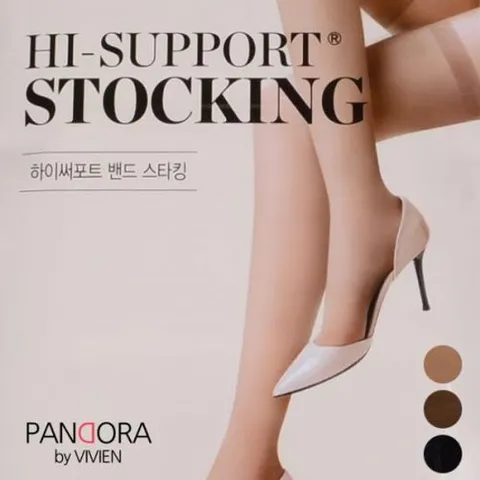 3개 ()하이써포트 밴드스타킹1족(낱개판매) 레그 판타롱 스타