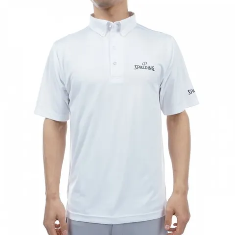 스폴딩 스폴딩 반팔 버튼 다운 폴로 셔츠