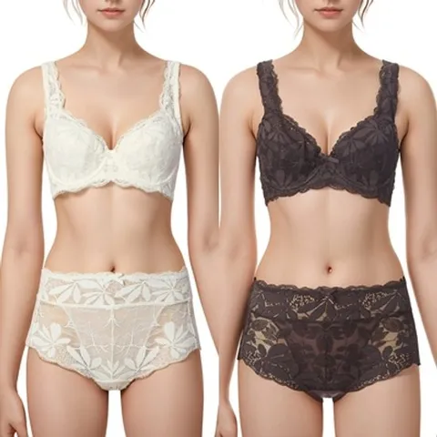 [ 롯데백화점 ][바바라(언더웨어)]부직포 풀컵 브라 부인용 레이스팬티 세트ABR4438 ABP4438