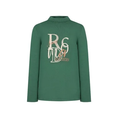 [ 롯데백화점 ][크로커다일 레이디]레터링 포인트 반넥 티셔츠 CLDWTS902