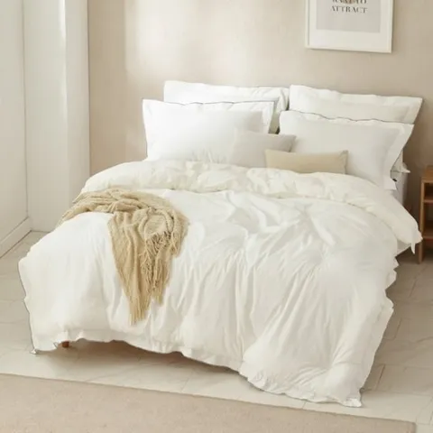 [나이스필]리츠 고밀도면극세사 프릴멜로우 차렵이불S(2color)