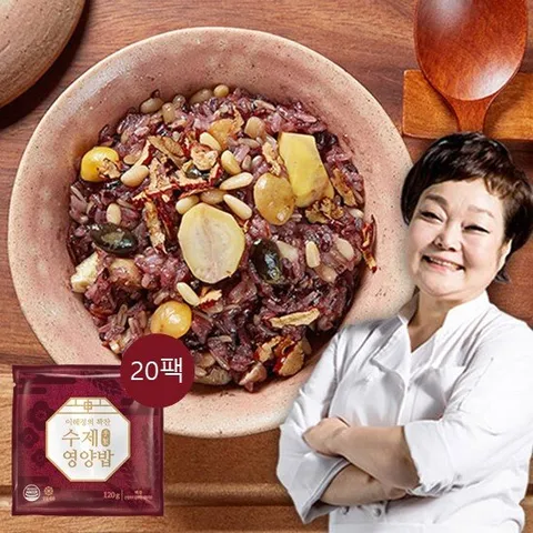 빅마마 이혜정의 꽉찬 수제영양밥 20팩(120g/팩)