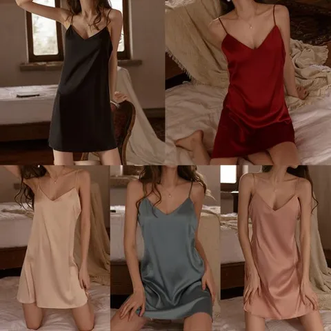 [교복몰]교복몰 슬림라인 버클스트랩 나이트 드레스(5color)