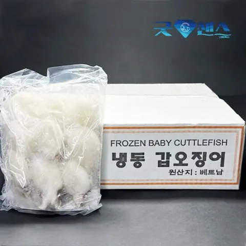 미니 갑오징어 12ea 1BOX 2.16kg 베이비 갑오징어
