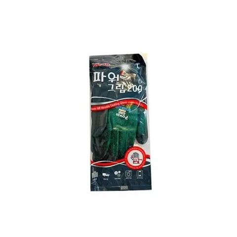 색상랜덤 파워맨 L NR 주름 코팅장갑