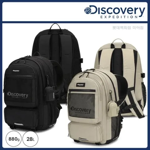 [ 롯데백화점 ]디스커버리 25년 신학기/신상/할인 남성/여성/공용 라이크에어옵티머스백팩/28L/중학생/고등학생 책가방 DXMIA DXBK0045N