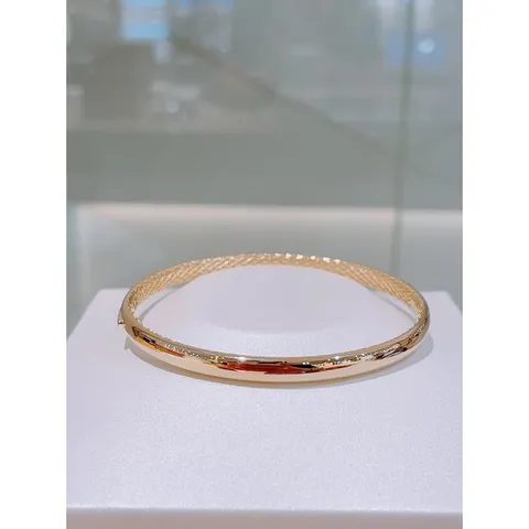 [ 현대백화점 ]미니골드 18k 와이어 뱅글팔찌 5mm BJUM4014