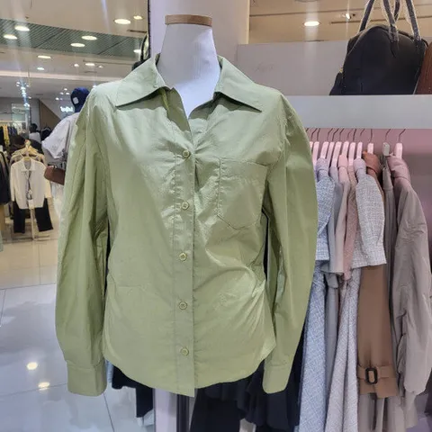 [JJ JIGOTT]셔링볼륨소매블라우스(GM9A0BLJ1)_BP