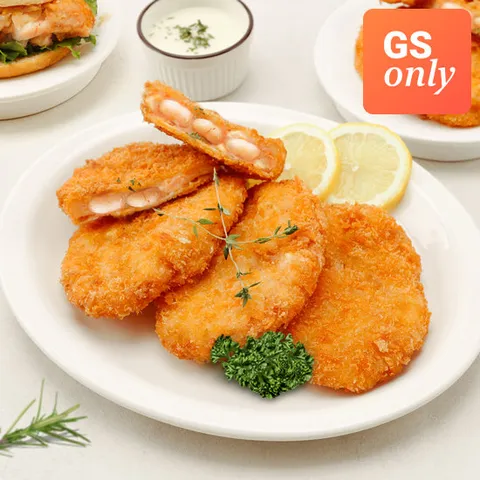 [미식배송]통새우살60% 통살새우까스 800g 2봉 (80gX20개)