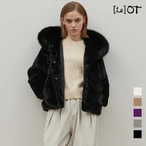 [GS특가][르오트(LeOT)] 사가폭스퍼(SAGA FOX) 패딩 후드코트-사이즈 55~88까지