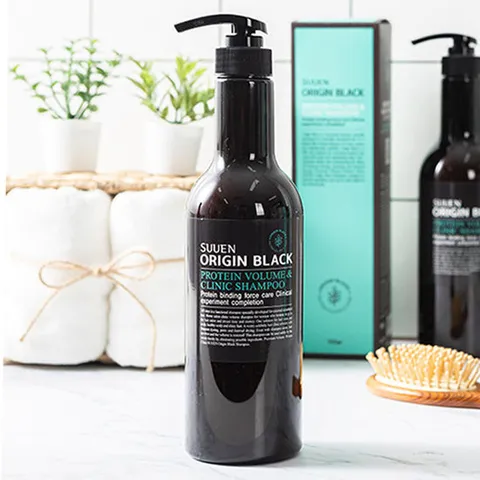 수앤 오리진블랙 단백질폭탄 샴푸 700ml 리얼 볼륨샴푸 대용량 홈쇼핑샴푸