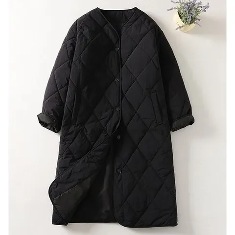 [휴드]벡켄드 경량 퀼팅 롱패딩 자켓