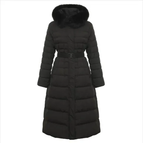 [ 롯데백화점 ][미니멈]라이트슬림롱폭스퍼후드패딩MYDGPM0780