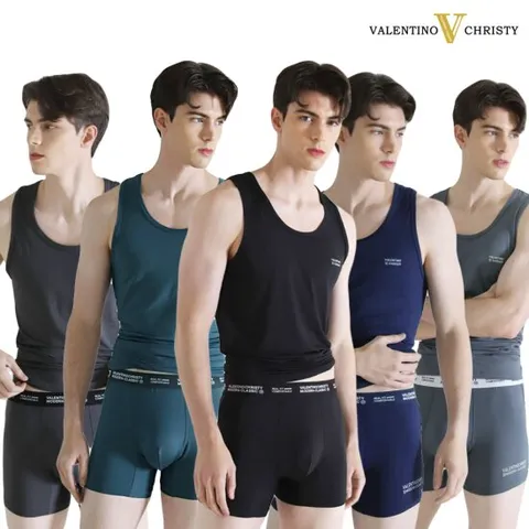 발렌티노크리스티 흡한속건 하이게이지 남성 런닝 드로즈 10종세트