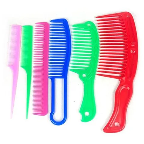 헤어빗 세트  브러쉬 미용 머리빗 사각쿠션 6종