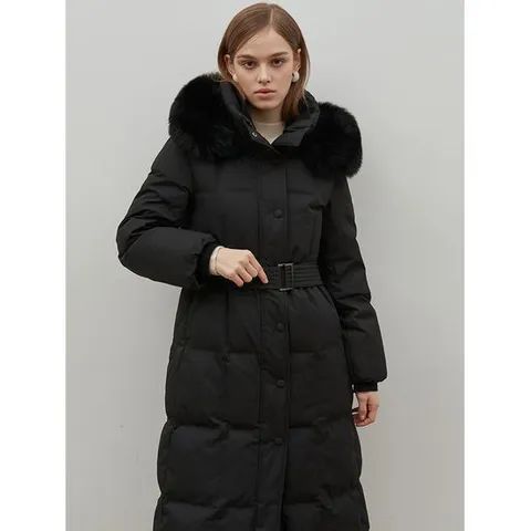 [르오트]프리미엄 사가폭스퍼(SAGA FOX) 스퀘어 패딩 코트-사이즈 55~88까지