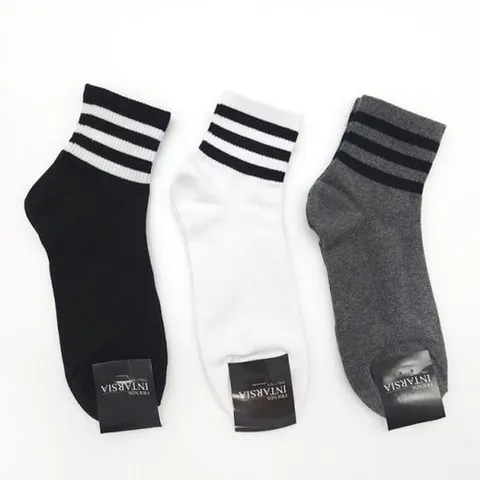 남자양말 스포츠양말 캐주얼양말 발목3선 중목양말 3