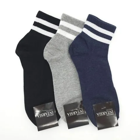 남자양말 스포츠양말 캐주얼양말 발목2선 중목양말 3
