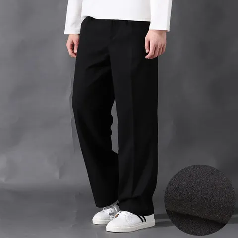 [후앙스] 겨울 기모 와이드 TR 슬랙스 팬츠 DACP1826