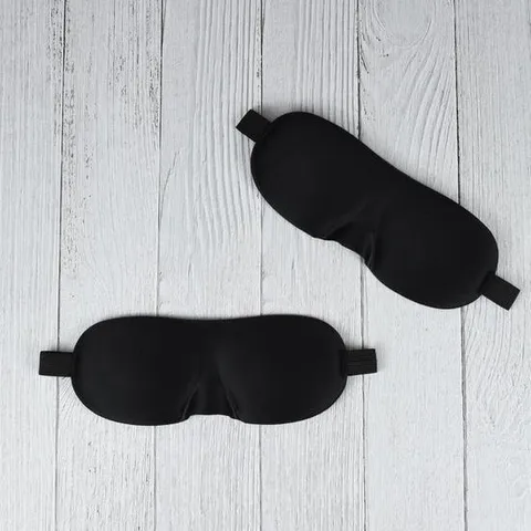 블랙 수면용안대 여행용 암막 수면안대