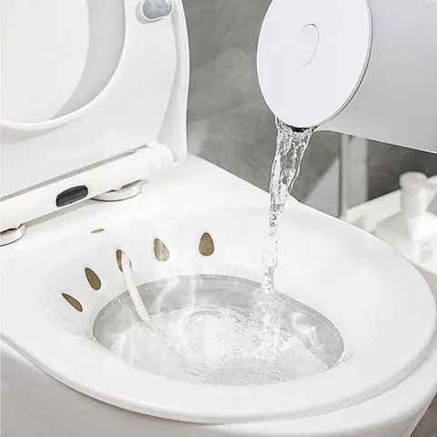 JU 가정용 버블 좌욕기/ 항문 찜질 관리/ 폴딩형 좌훈기