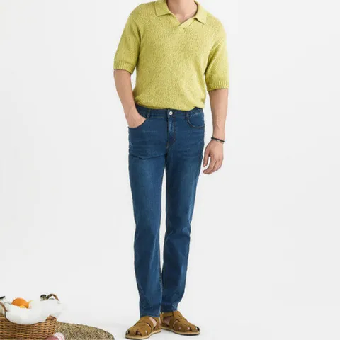 [뱅뱅][뱅뱅] 남성 라이크라 썸머 데님 3종택1