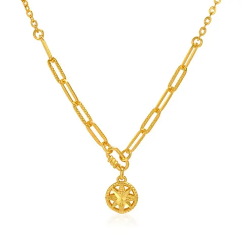 여자 순금 목걸이 18.75g [클립모줄 원별컷팅]