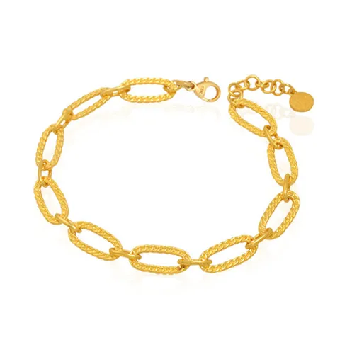 [골드모아] 여자 순금 팔찌 11.25g [라이닝 체인]