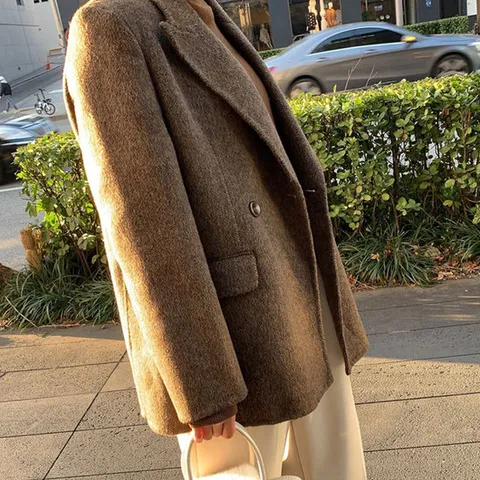 [안녕윤수야] 헤링본 자켓