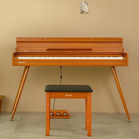 듀로 우드스타일 V6 데스크형 전자 디지털피아노 해머건반