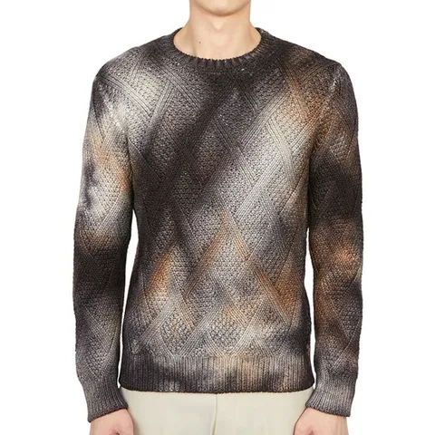 무레르 콜 COLE LTC TERRA 남자 크루넥 울 니트 스웨터 레귤러핏