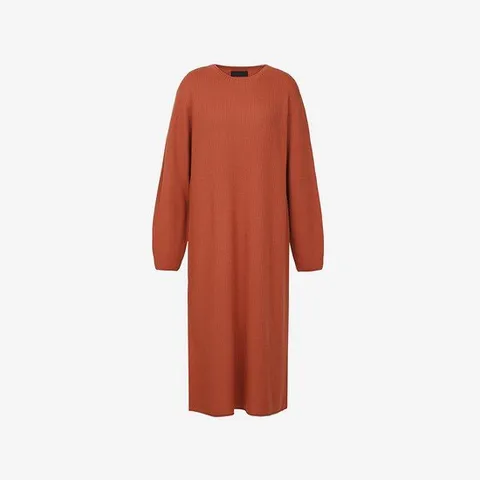 [세컨스킨]울 리브 롱드레스_FD9100