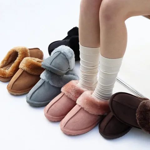 [모그어스]베이직 퍼 슬리퍼