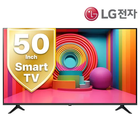 LG전자 50인치 스마트TV 50UT7570 티비 미러링 4K UHD 스탠드설치