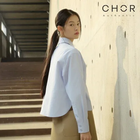 코어 어센틱 NEW 크롭 셔츠 2종 [런칭 가격 79,900원]