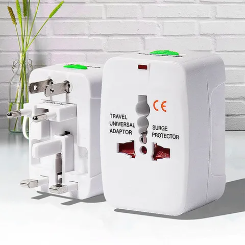 여행용어댑터 버튼형 멀티탭 일본여행콘센트 돼지코