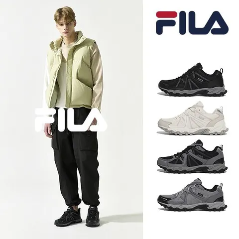 FILA 신상 테렉스 데일리 운동화 겸 트레킹화 남성용