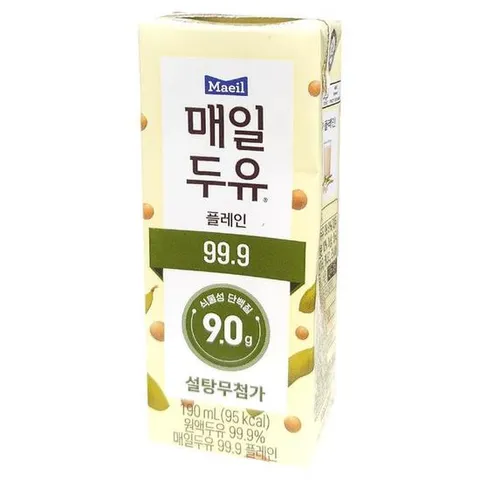 [매일유업] 매일두유 99.9 190ml x 48팩