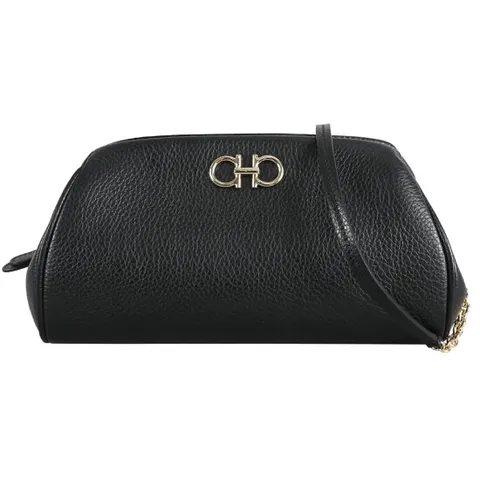 페라가모 간치니 클러치 크로스백 0759564