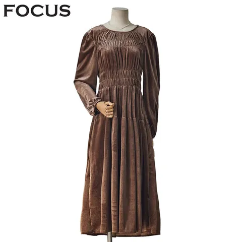 [ 롯데백화점 ][포커스]벨벳스모킹원피스(FW4K7OP0114)