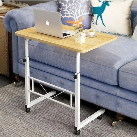 소파 테이블 테이블 간이책상 높이조절 다용도 2color 개인용 거실 사이드 이동식