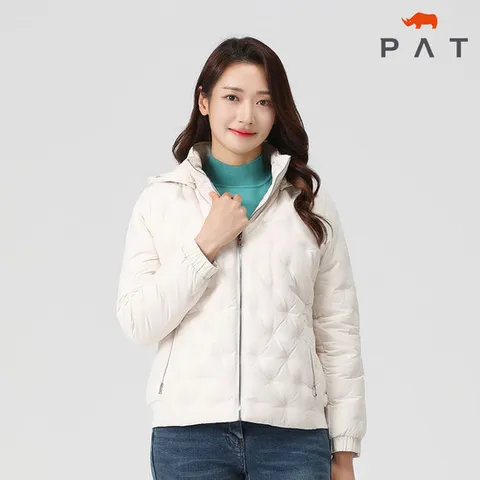 [PAT 여성][2024년 신상] 후드 튜브 덕다운_QK82031