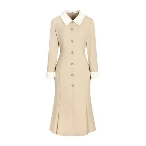 [ 롯데백화점 ][JJ지고트]커프스 포인트 머메이드 원피스GMBA0OP31