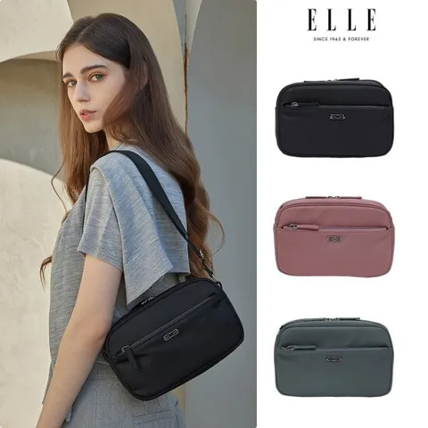 [엘르] 레이 나일론 카메라백 ELW20901/ 5컬러