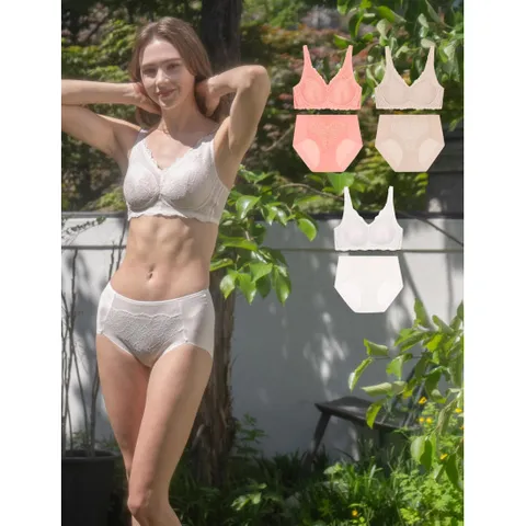 상콤플렉스 여성 퍼펙트 터치 컬렉션 브라팬티 6종세트