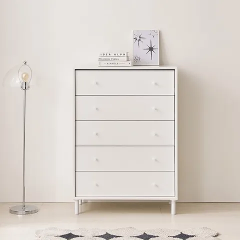 보루네오 마르체 폴라 E0자재 5단 파티션 서랍장 800 BOW520C (착불)