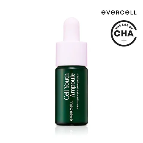차바이오 에버셀 셀유스 앰플 줄기세포 배양액 히알루론산 주름개선 탄력 수분 앰플 화장품 7ml